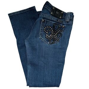 Miss me Straight leg jean size 31